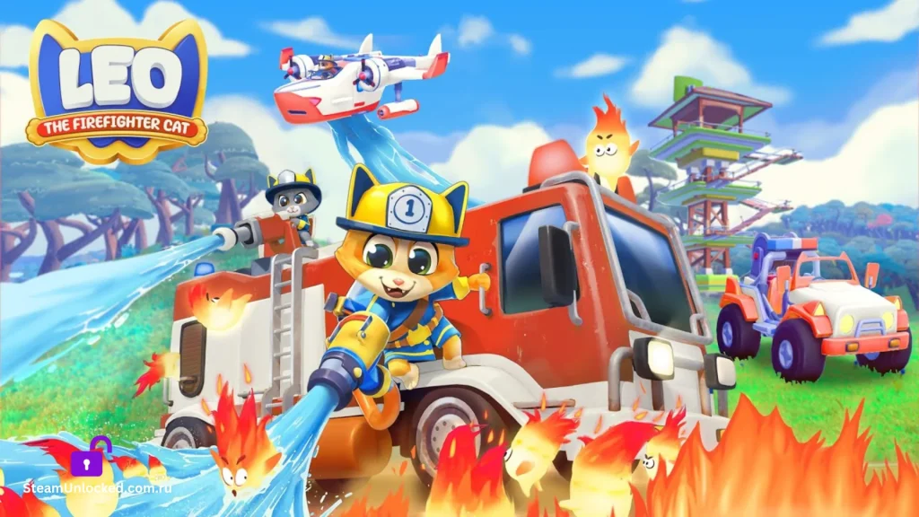 LEO THE FIREFIGHTER CAT Steamunlocked Game